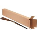 Box Packaging Side Loading Cardboard Corrugated Boxes, 14"L x 4"W x 52"H, Kraft 14452FOL